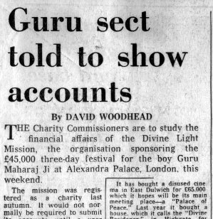 Guru sect told to show accounts