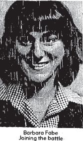 Barbara Fabe Joining the battle