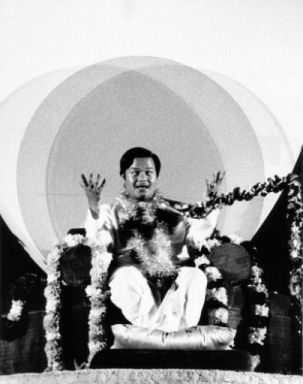 Guru Maharaj Ji, leader of the Divine Light Mission