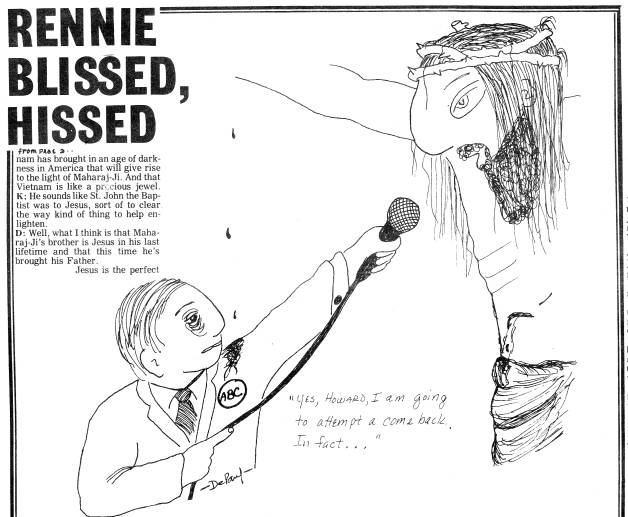 BLISSED OUT, HISSED OUT