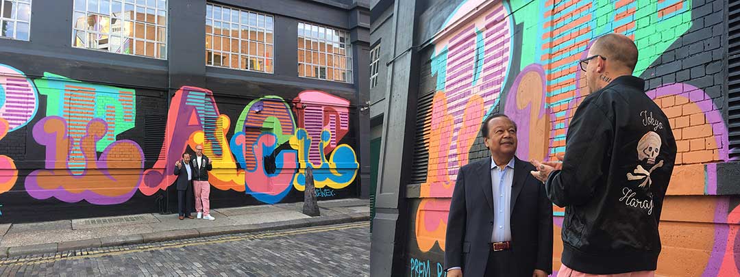 Prem Rawat to put an end to gang knife violence in London