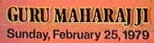 Maharaji's Teachings About Karma Maharaji's Teachings About Karma
