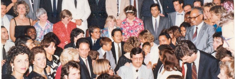 Maharaji with Major Worshippers