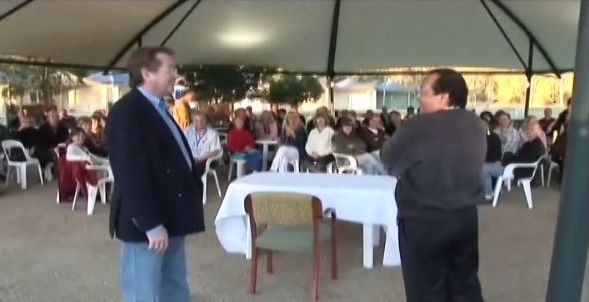 Fat Prem Rawat aka Maharaji at Birthday Party
